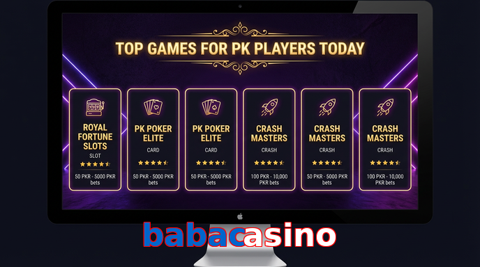 Payment and PKR controls in Babacasino