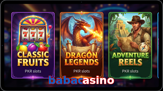 Payment and PKR controls in Babacasino